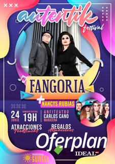 Cartel Fangoria y Nancys Rubias