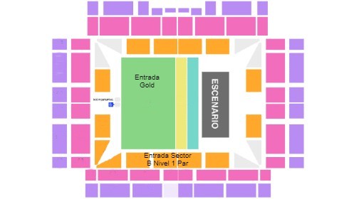plano palacio de deportes