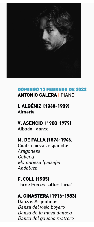 Programa Antonio Galera 13 Febrero