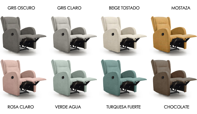 sillón nórdico relax Home