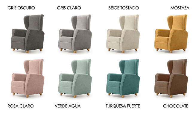 sillón nórdico relax