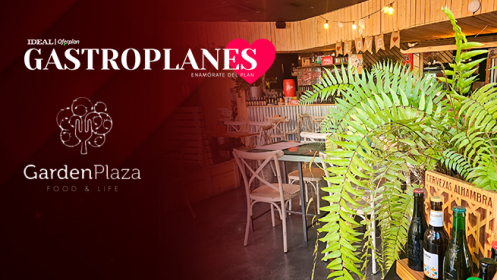 Enamórate del plan: Menú para dos personas en Restaurante Garden