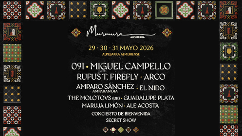 FESTIVAL MURMURA 2026 + BUS LANZADERA 