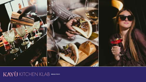 Planes de verano. Menú degustación individual en Kayù Kitchen Klab