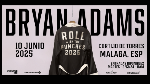 BRYAN ADAMS ´ROLL WITH THE PUNCHES 2025´