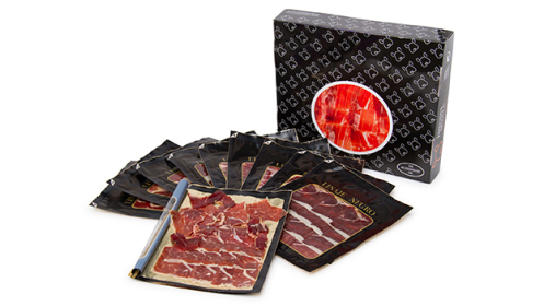 10 Sobres 100 gr de Jamón Linaje Negro