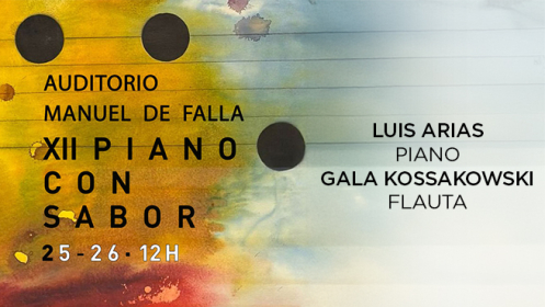 Piano con sabor: Luis Arias, piano - Gala Kossakowski, flauta