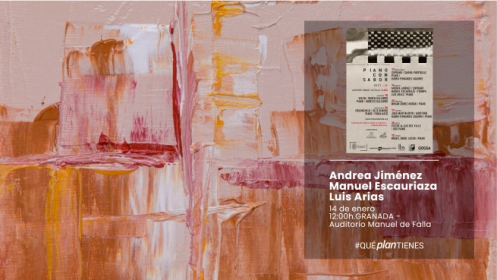 Entrada para 'Piano con sabor: Andrea Jiménez - Manuel Escauriaz