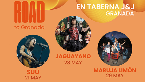 CONCIERTOS J&J – SUU, JAGUAYANO Y MARUJA LIMÓN