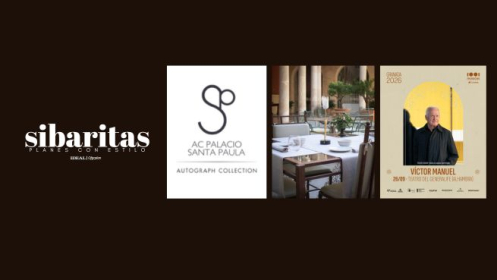 VICTOR MANUEL+ EL CLAUSTRO | SIBARITAS · PLANES CON ESTILO